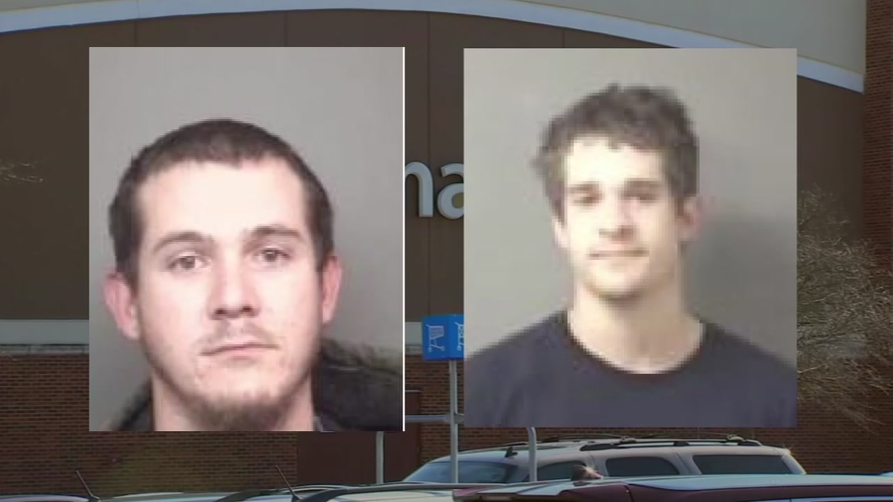2 men suspected of stealing TVs from three Walmarts in Raleigh