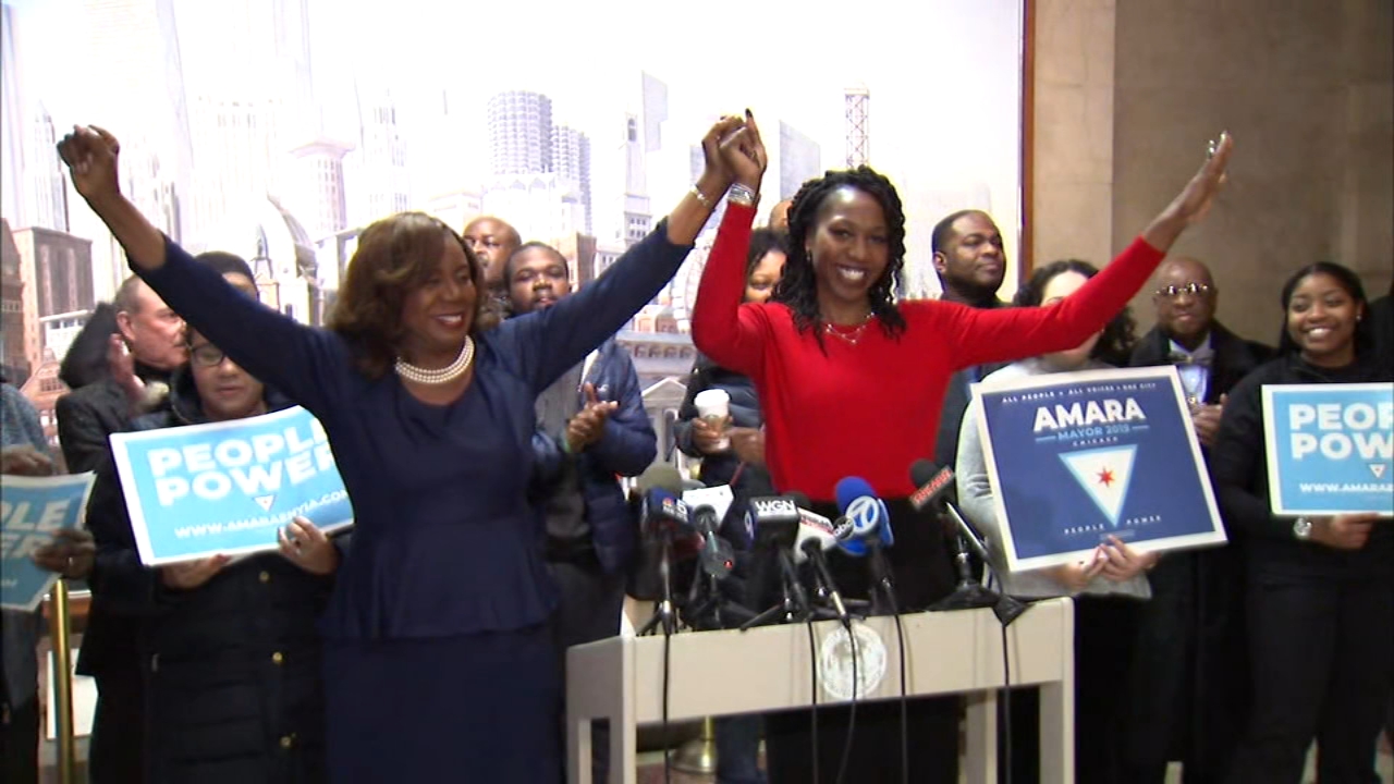 Brown endorses Enyia in mayor's race