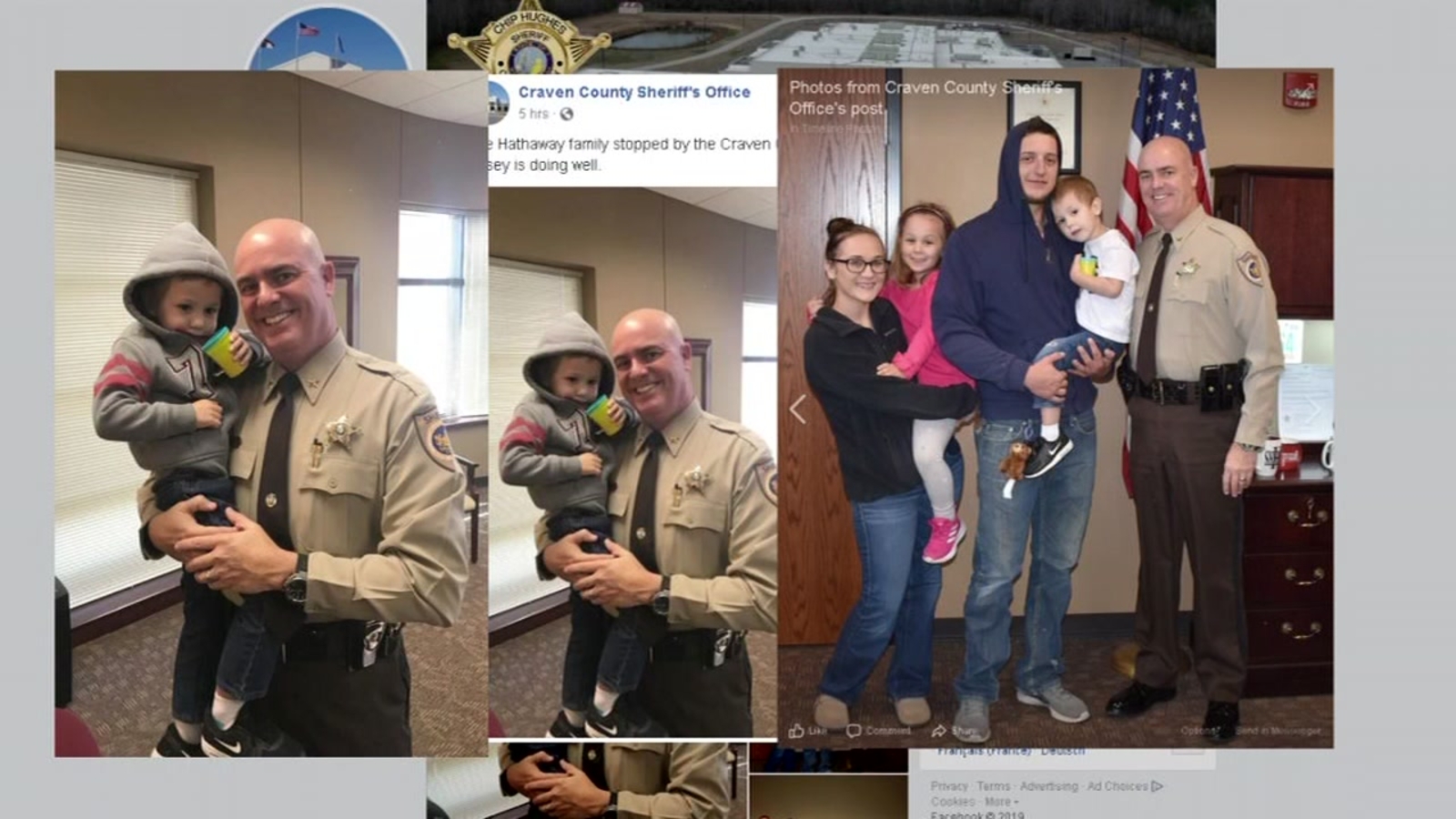 3yearold boy missing in the woods for two days visits deputies who