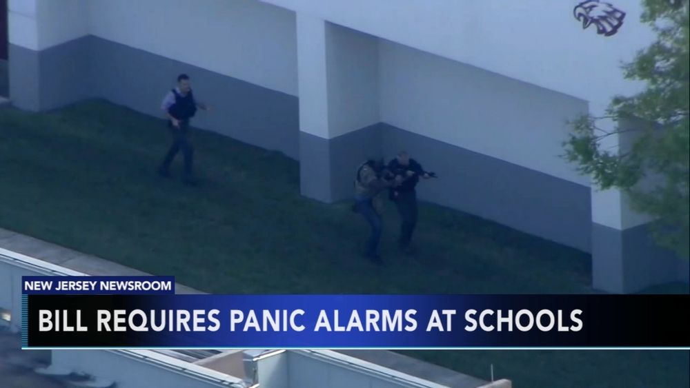 Bill proposes panic alarm in NJ public schools