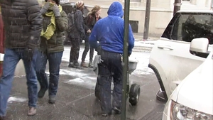 Folks Still Have Jobs To Do Despite Cold Weather Folks Still Have Jobs To Do Despite Cold Weather