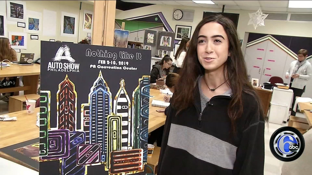 2019 Philly Auto Show: The winner of the feature art competition