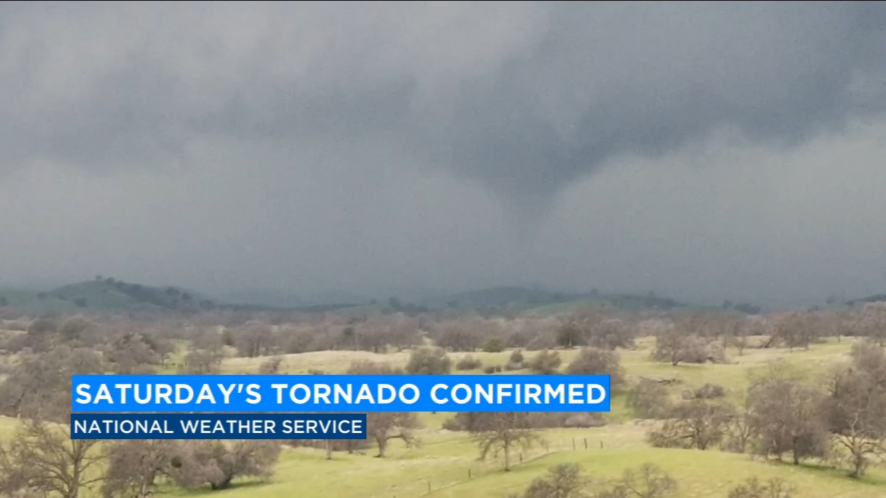 NWS Hanford confirms tornado touched down in Mariposa County Saturday