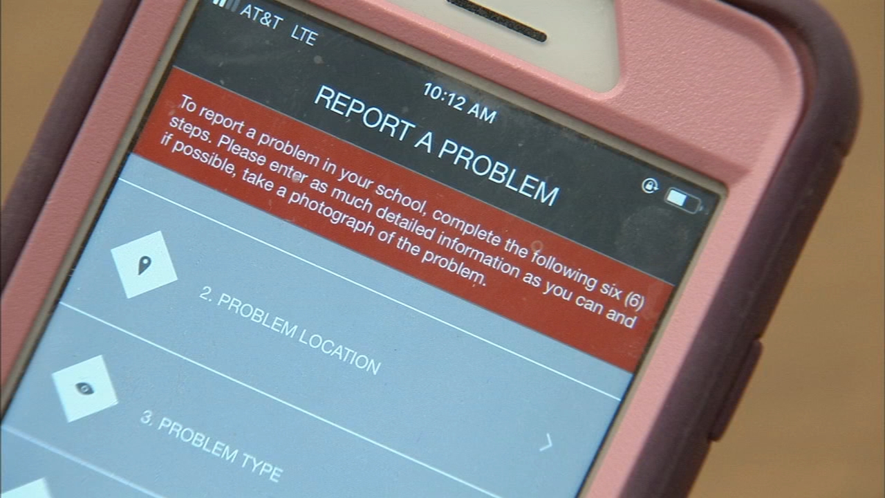 New app reports issues inside Philly public schools