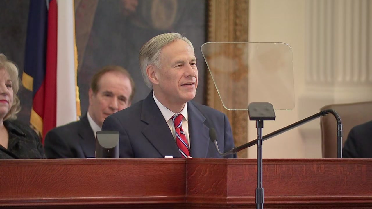 Governor Abbott gives his annual State of the State address