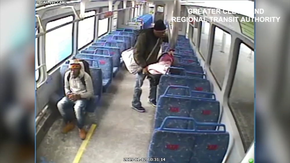 VIDEO: Baby left alone on train in Ohio