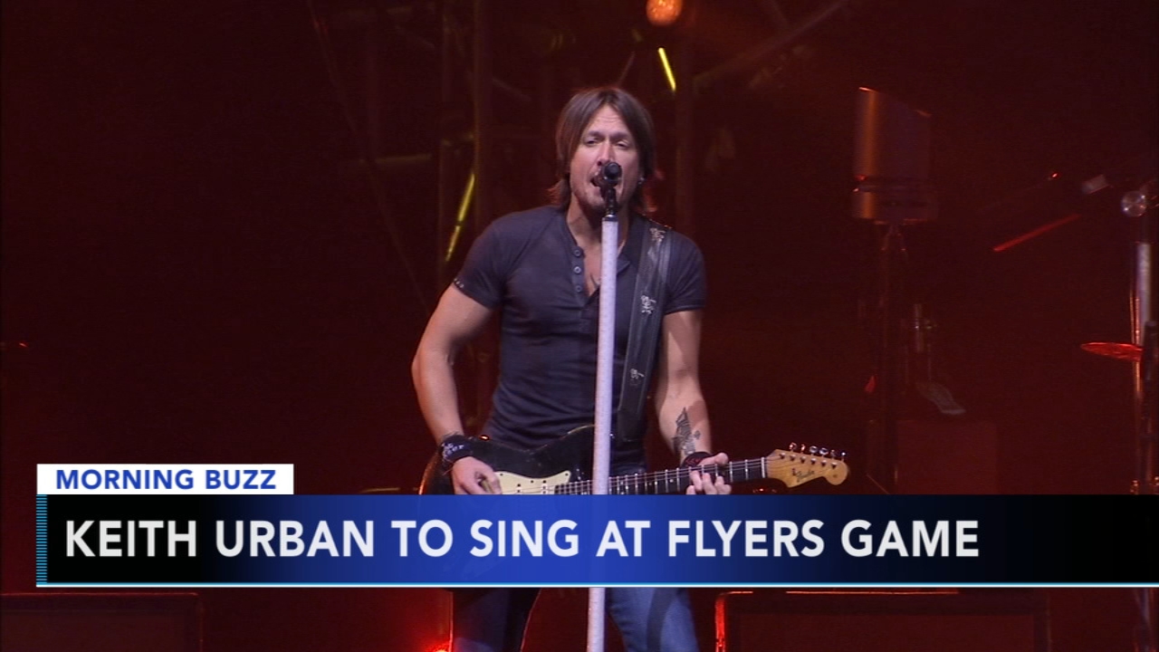Keith Urban to sing during Flyers' Stadium Series game