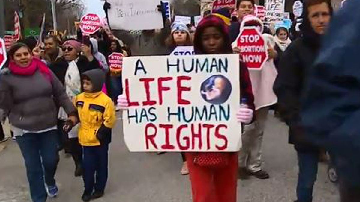 Competing rallies held in Raleigh over abortion rights
