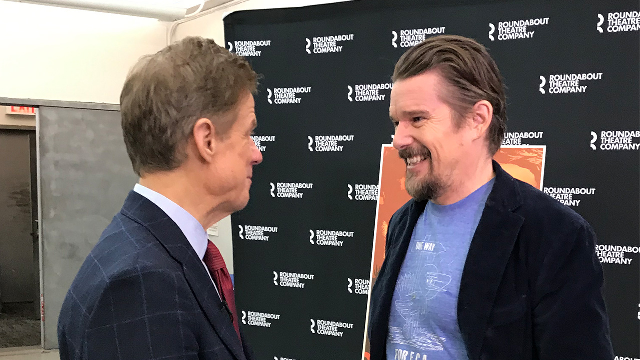 'True West' brings Ethan Hawke to Broadway