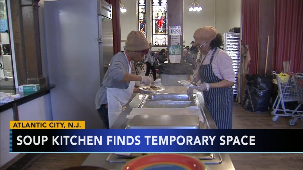 Displaced soup kitchen in A.C. finds a temporary space