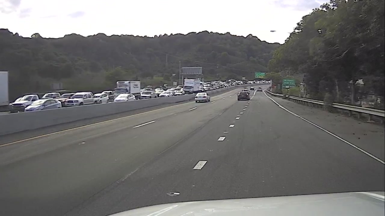Drivers stuck after Richmond-San Rafael Bridge closes again