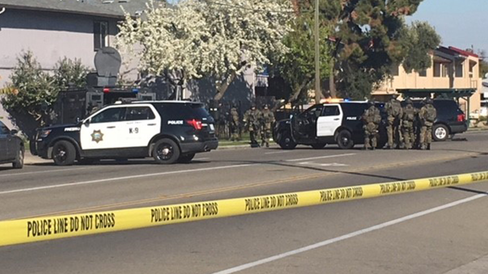 Police conduct operation at East Central Fresno apartment complex in ...