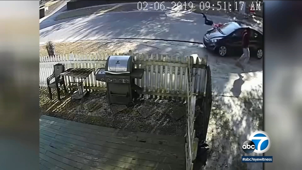 VIDEO: Woman struck in NC hit-and-run while walking with driver's ex