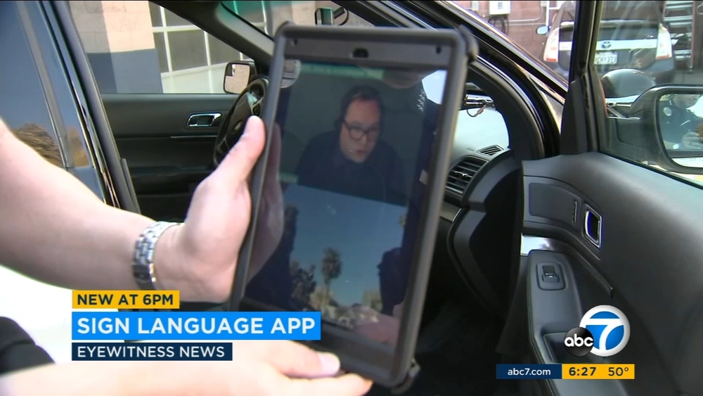 Sign language app helps South Pasadena police communicate with community 