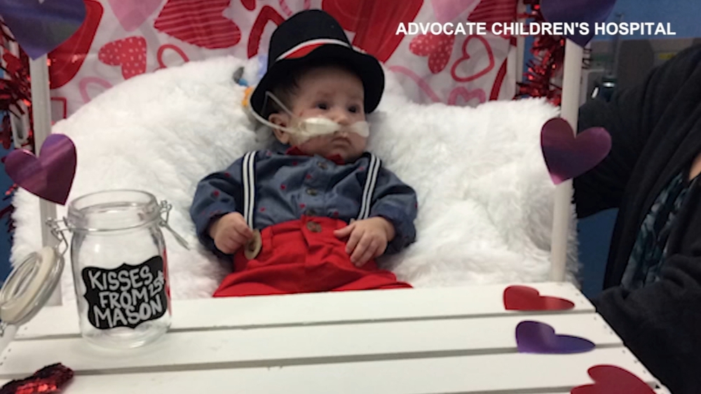 Tiny heart patients celebrate Valentine's Day