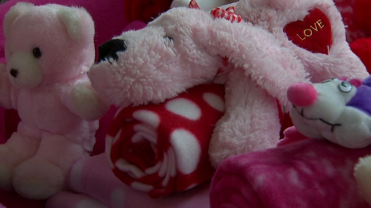 'Santa & Friends' deliver special Valentine's blankets to nursing homes in NC