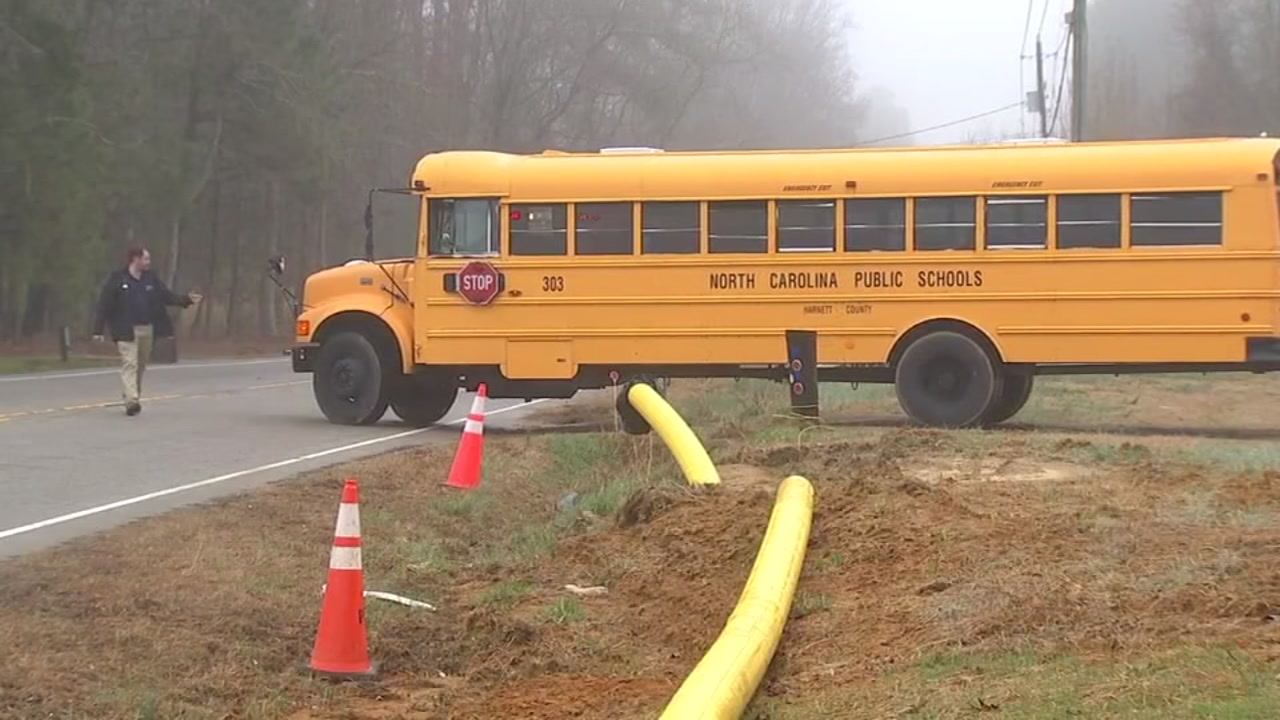 At Least 1 Student Hurt In Crash Involving 2 Harnett County School