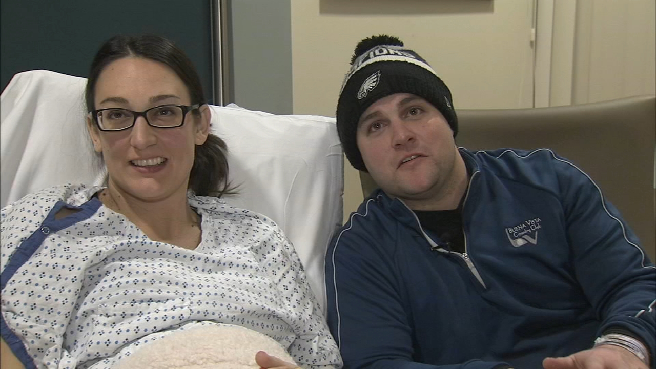 New Jersey mom gives birth to 3 bundles of joy on Valentine's Day