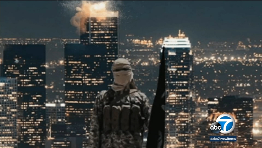 Terror group's photo of DTLA building raising security concerns