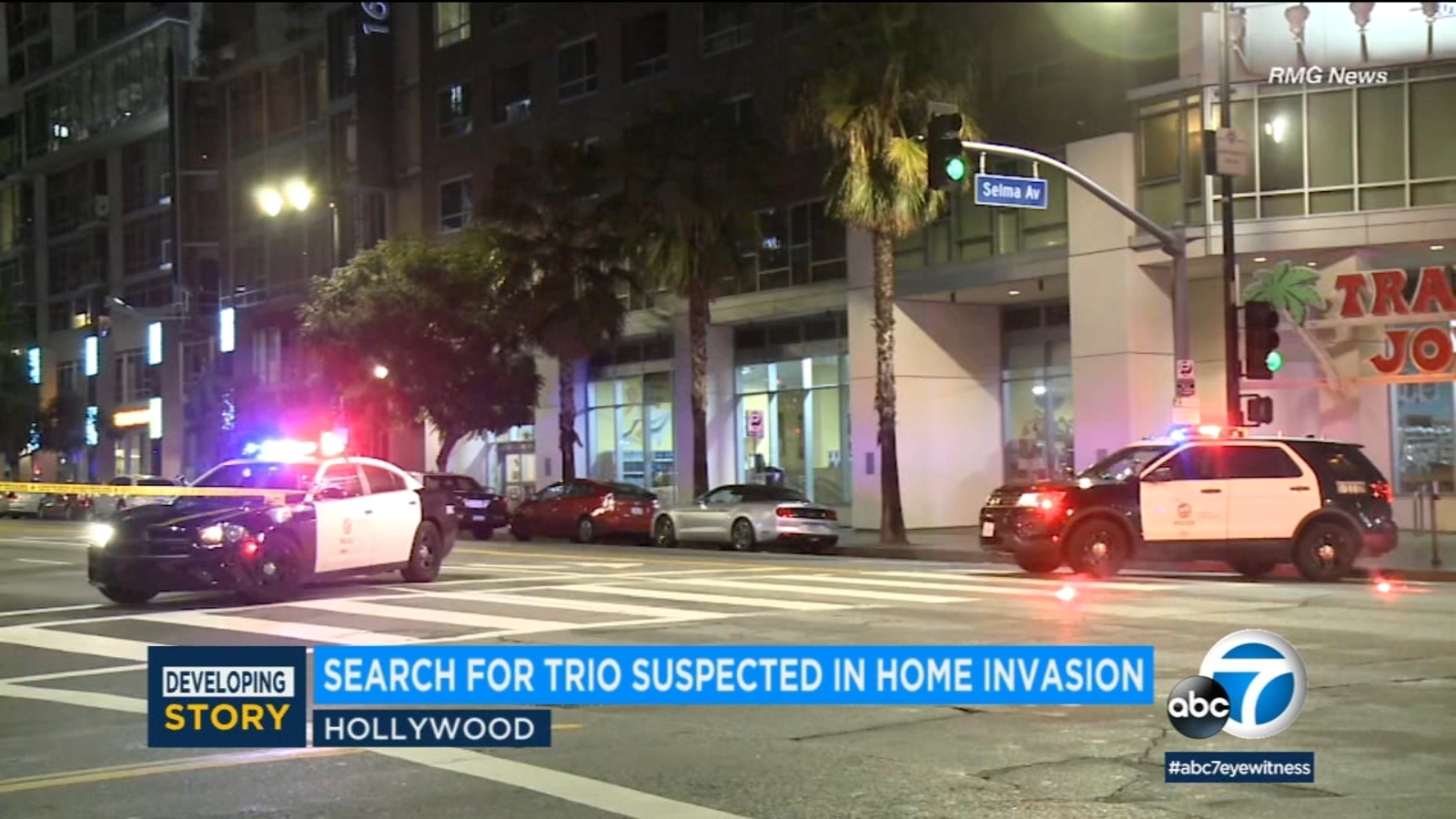 Hollywood home invasion prompts large police response ABC7 Los Angeles