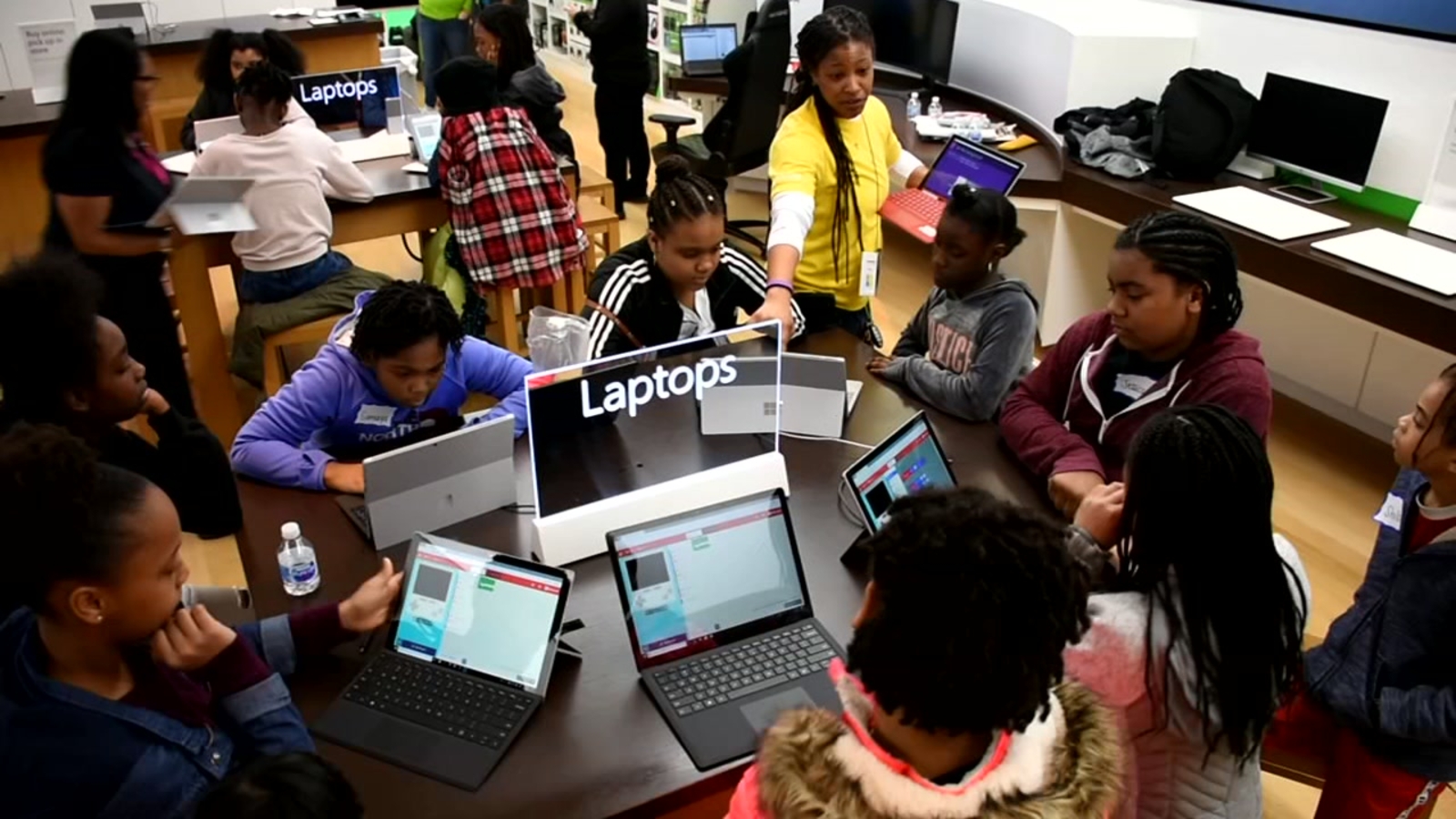 Black Girls Code and Microsoft host coding class for young women at Southpoint ABC11 Raleigh