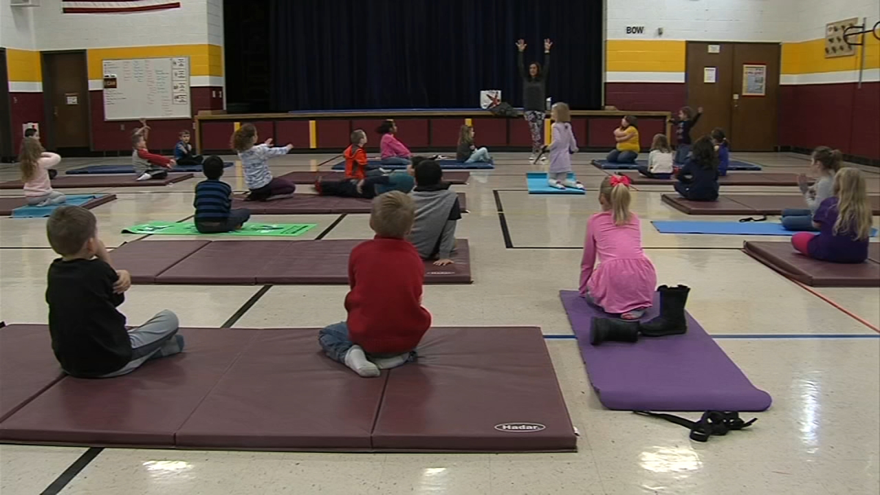Yoga at a young age can help kids manage stress and calm themselves