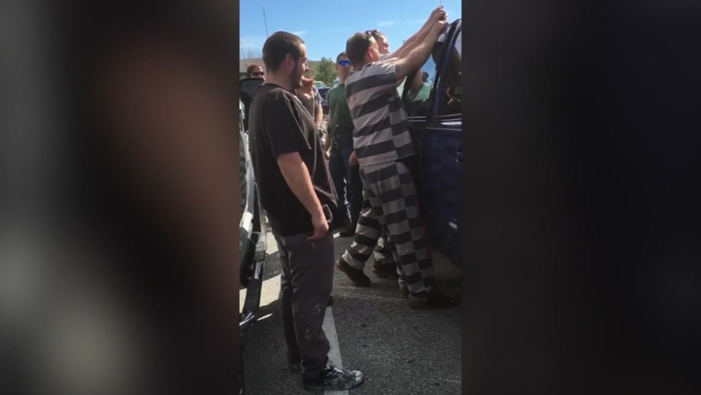 Inmate saves baby from locked SUV using his car theft skills