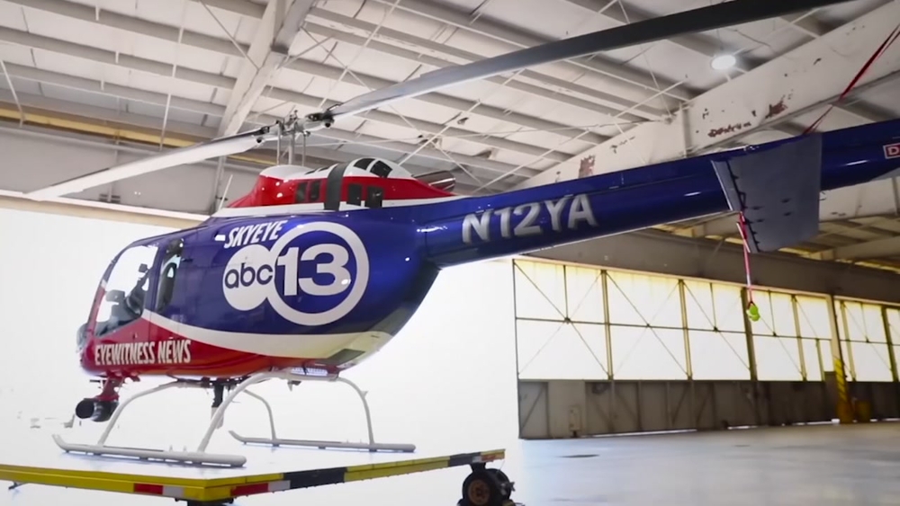 Get a look at ABC13's new upgraded helicopter