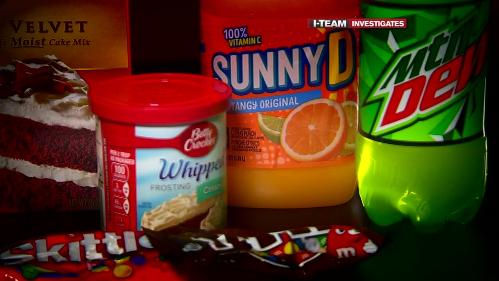 Is your kid sensitive to food with red dye?