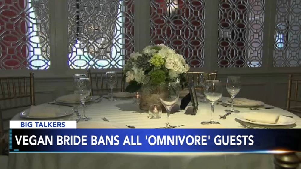 Vegan bride uninvites meat-eating guests from wedding
