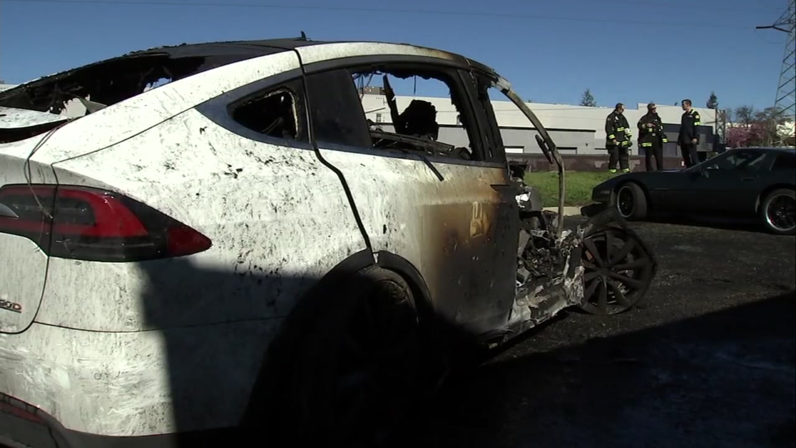 Fiery Tesla Model X crash in Fremont leaves driver injured ABC7 San Francisco