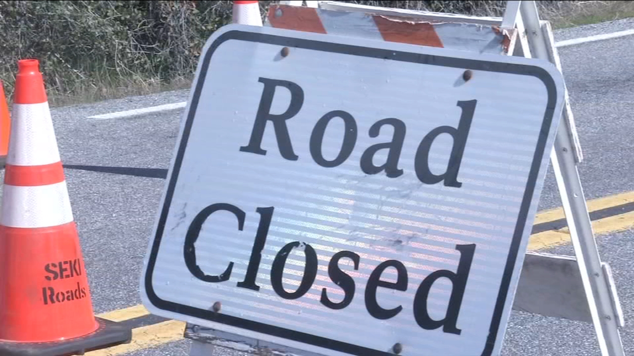 Weather closes large part of Generals Highway in Sequoia National Park