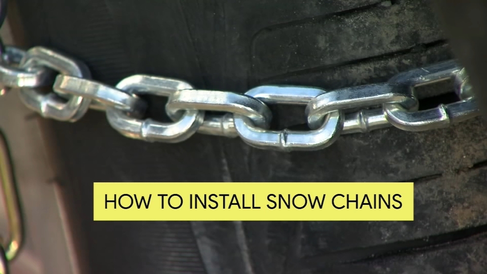How-To: Install snow chains on your vehicles