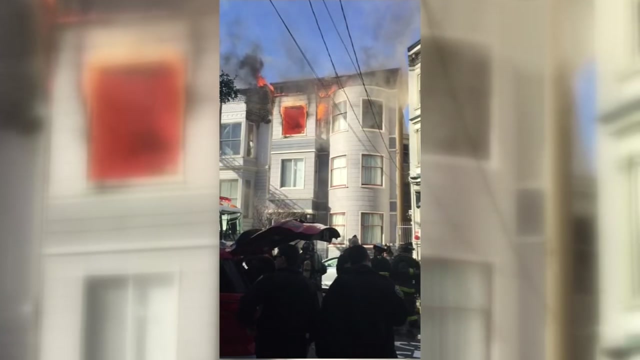 15 displaced by 2-alarm house fire near San Francisco's Panhandle