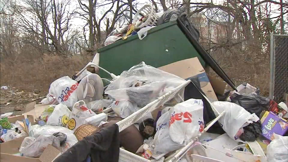 Piles of trash removed after several weeks at Camden apartments