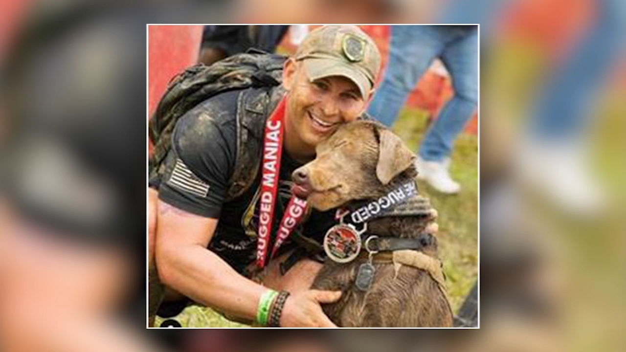New Jersey veteran says service dog saved his life