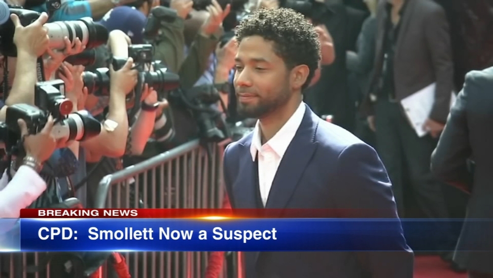 Jussie Smollett a suspect in criminal investigation for filing false police report, police say