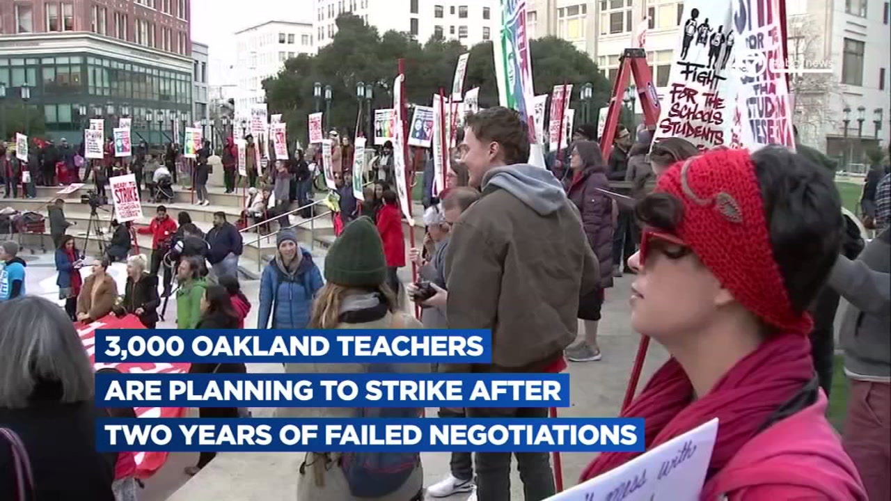 Oakland Teacher Strike: A closer look at the issues union, district are discussing