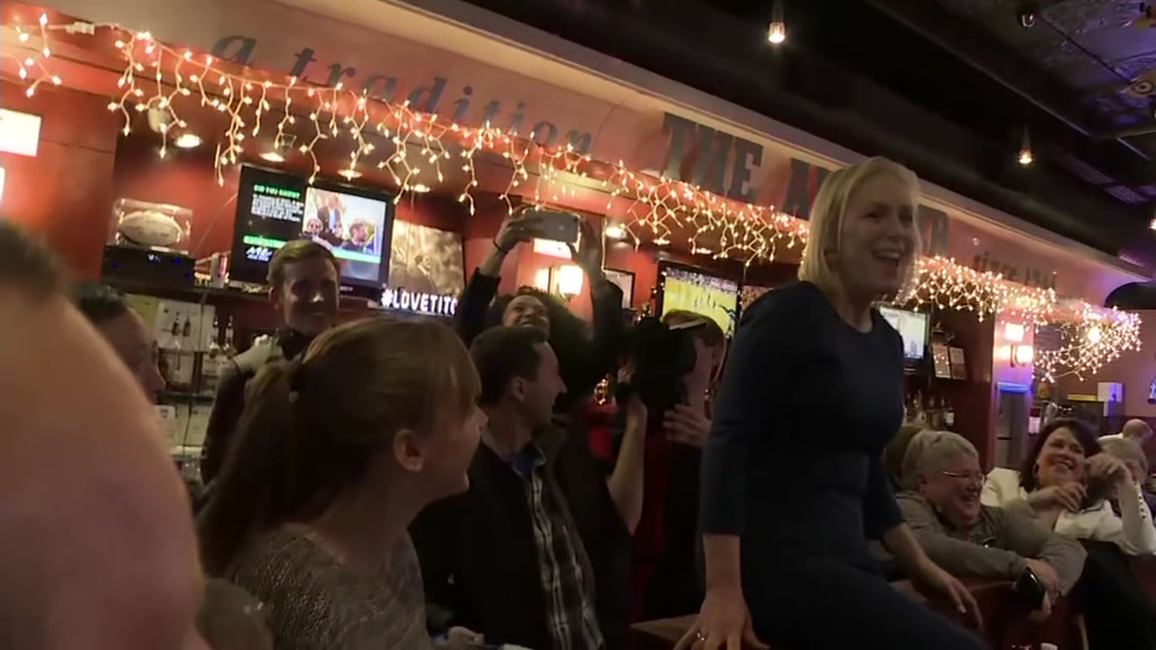 Woman on a mission for ranch interrupts Sen. Gillibrand event