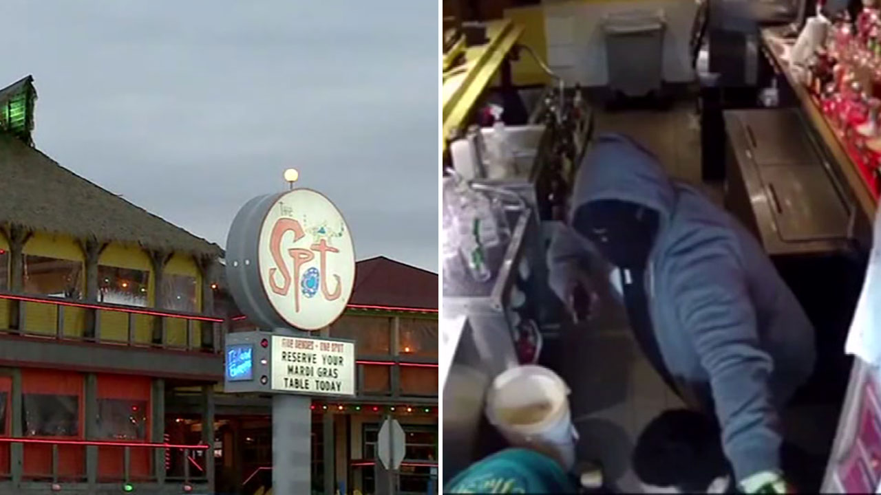 The Spot in Galveston has been robbed