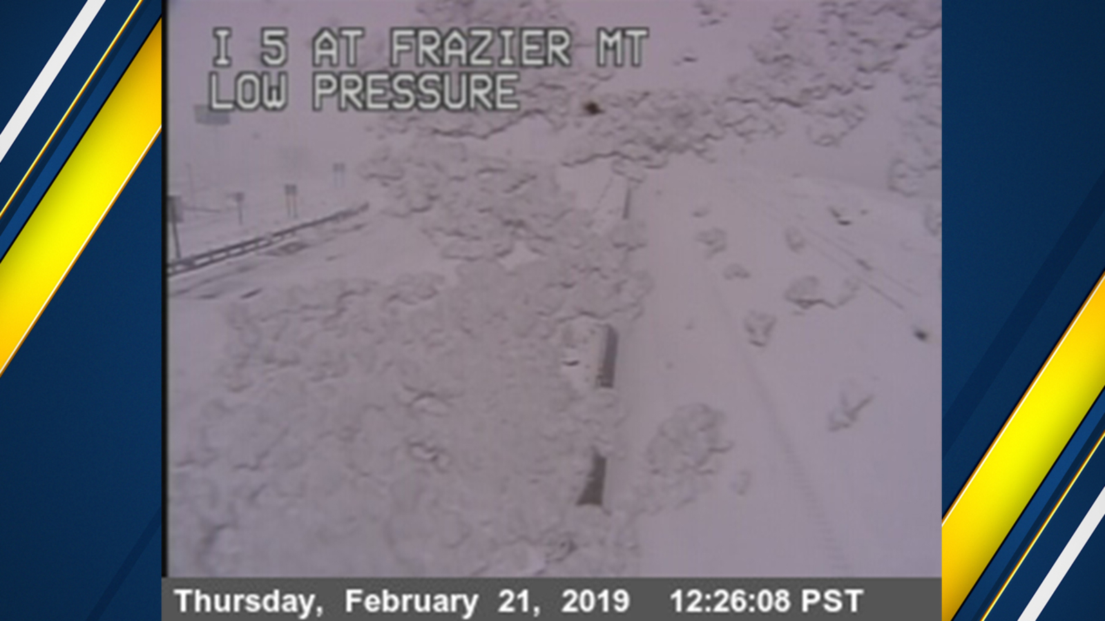 UPDATE I5 is now open again over the Grapevine ABC30 Fresno