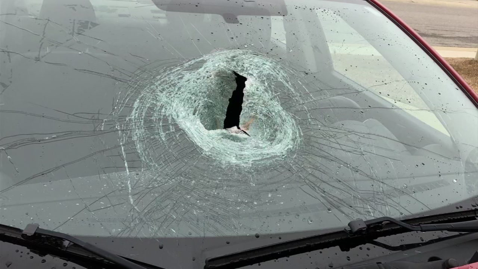 Brick, paint thrown off Fayetteville overpasses in two separate
