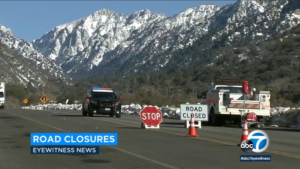 SoCal mountain residents face roadblocks after heavy snow hits area