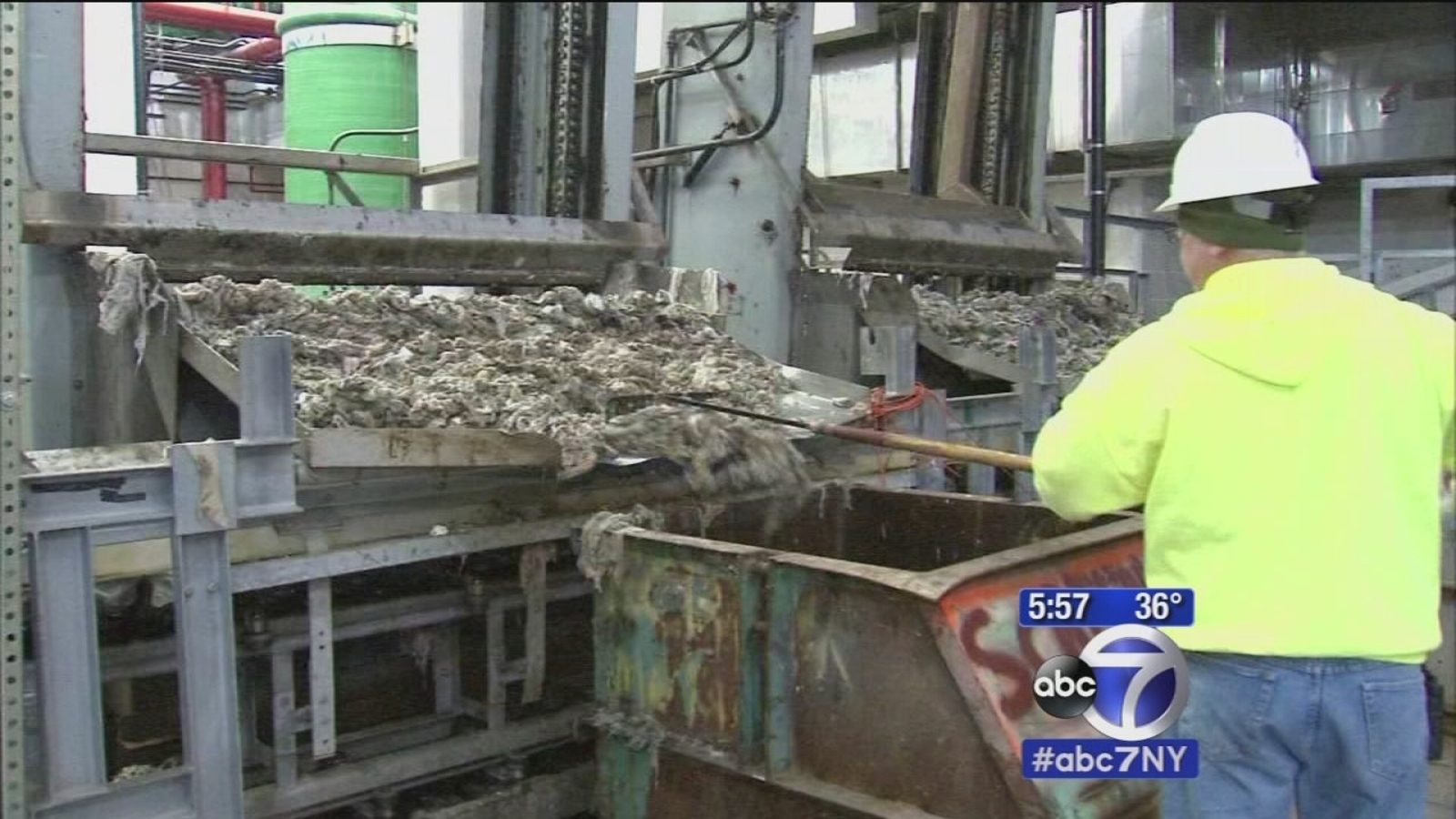 'Flushable' wipes clogging up sewer system in New York City ABC7 New York