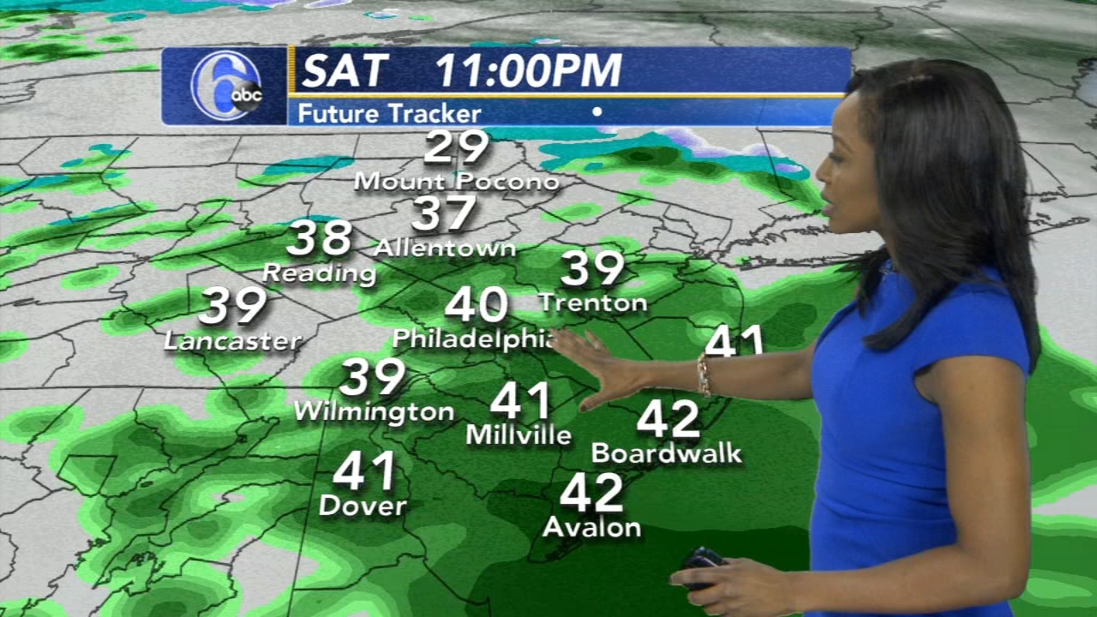 Melissa Magee with AccuWeather 6abc Philadelphia