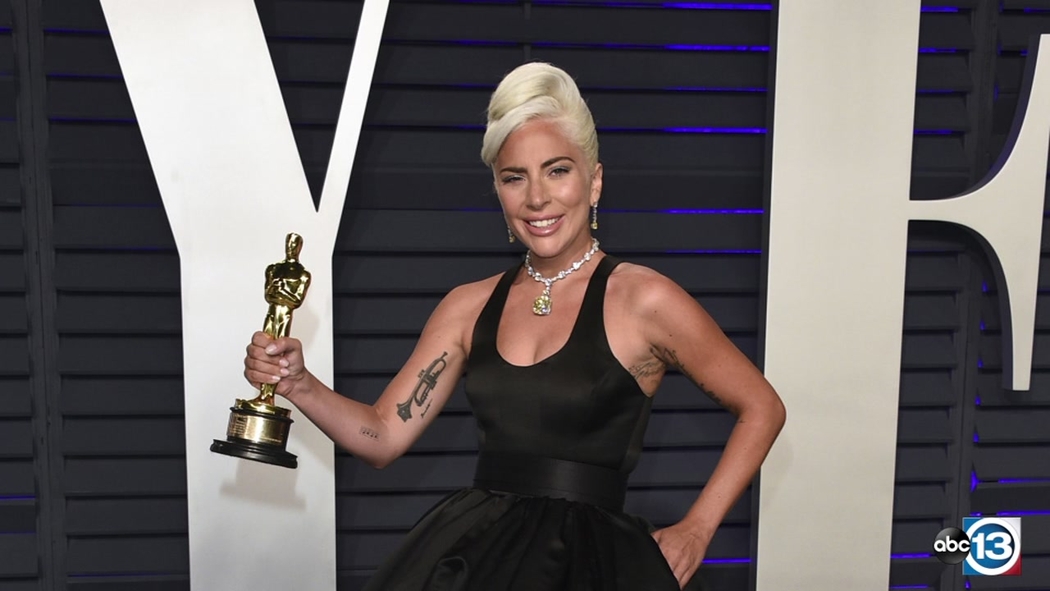 oscars lady gaga dress Lady Gaga Wore an Alexander McQueen Black Dress to Oscars 2019 Red Carpet