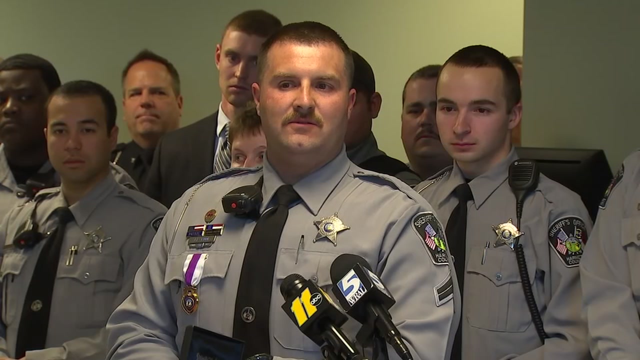 Harnett County deputy back on the job