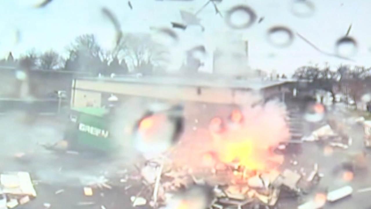 WATCH: Food truck explosion rocks Oregon neighborhood