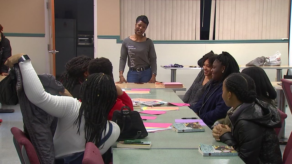 Woman leaves job as lawyer to help African American girls in Wendell 