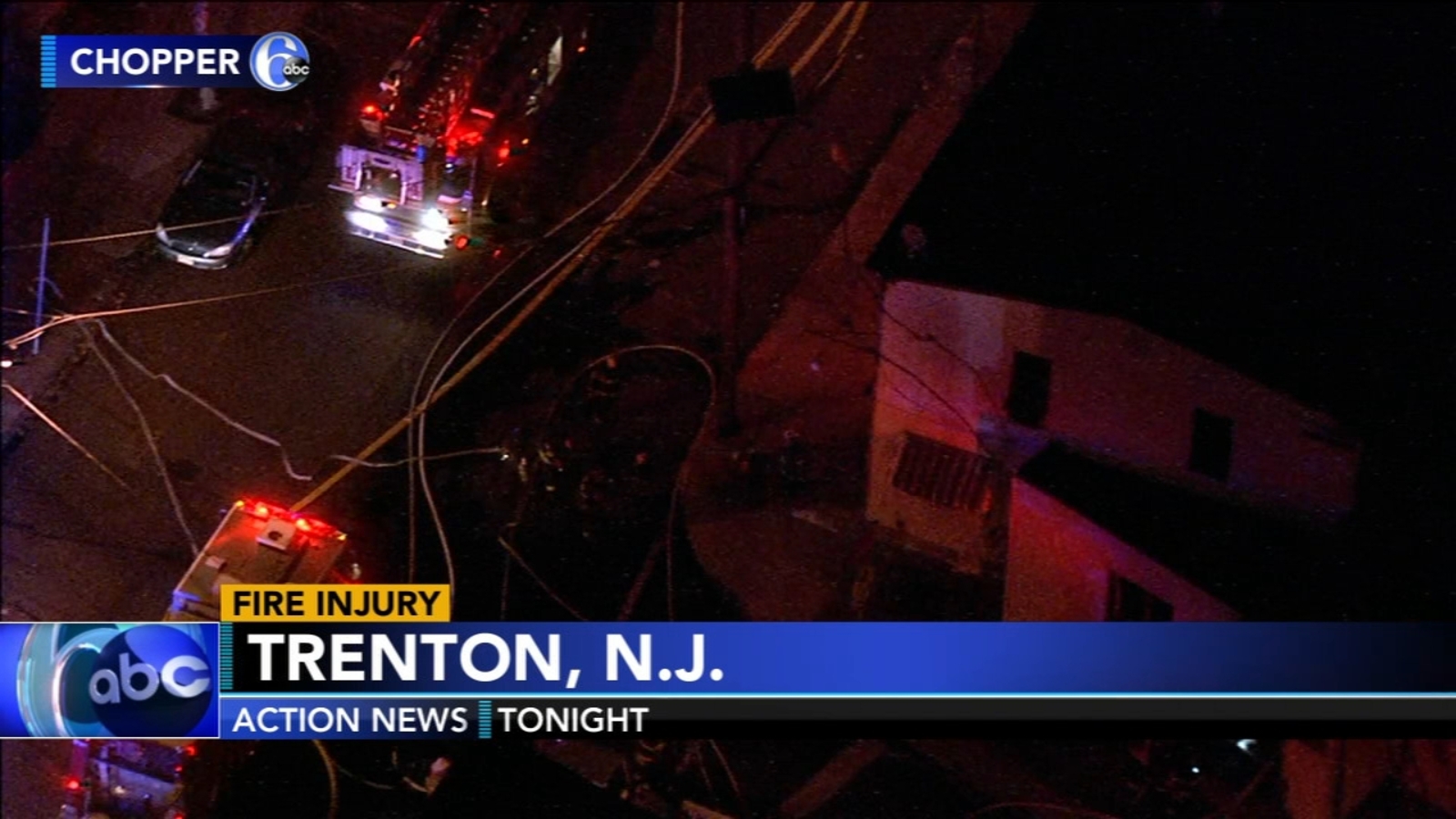 1 injured after fire in Trenton - 6abc Philadelphia